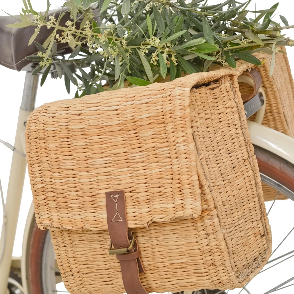 Handwoven Moroccan Pannier