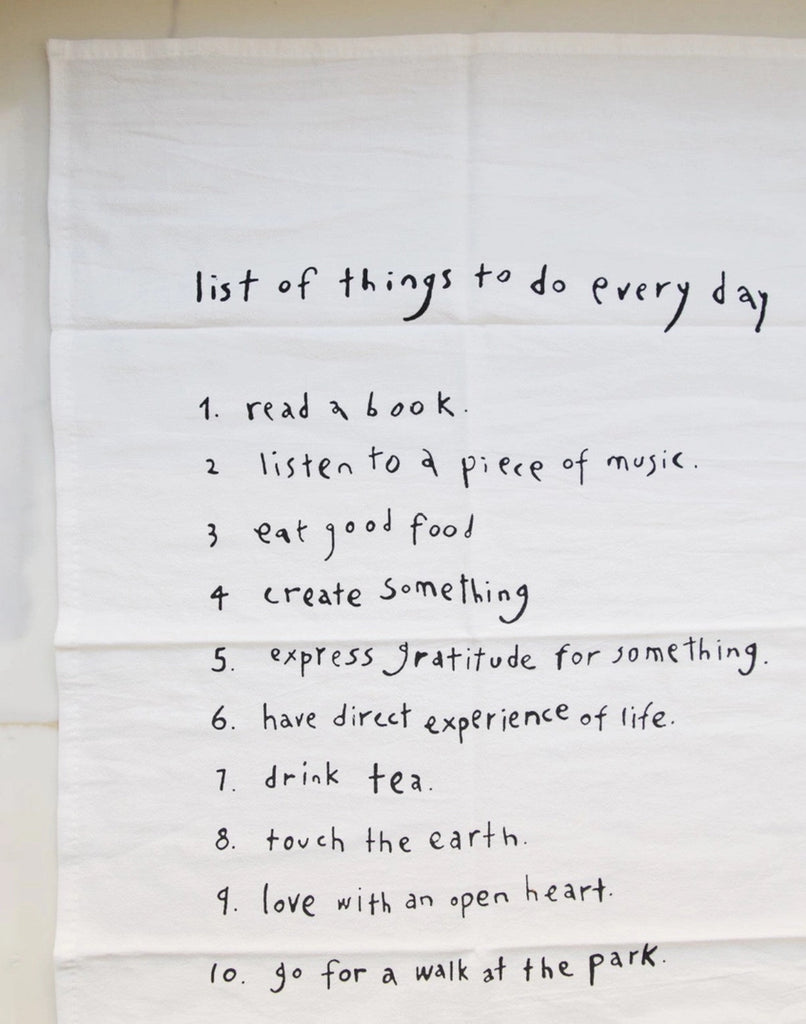 To Do List Napkin