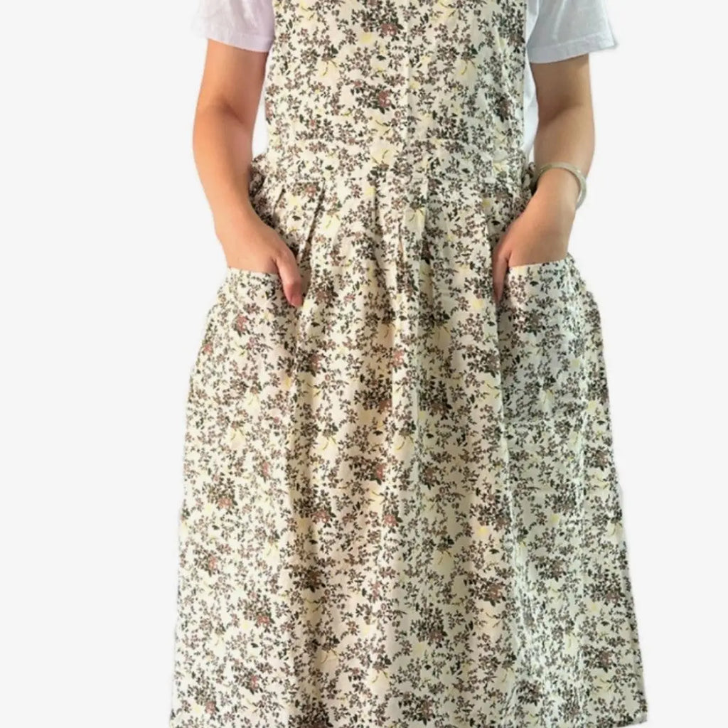 Cotton Flower Apron