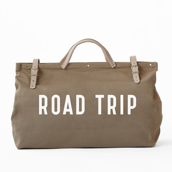 Road Trip Canvas Utility Bag