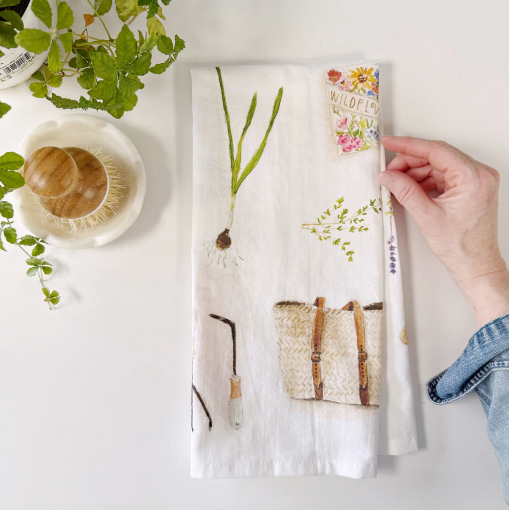 Garden Tea Towel