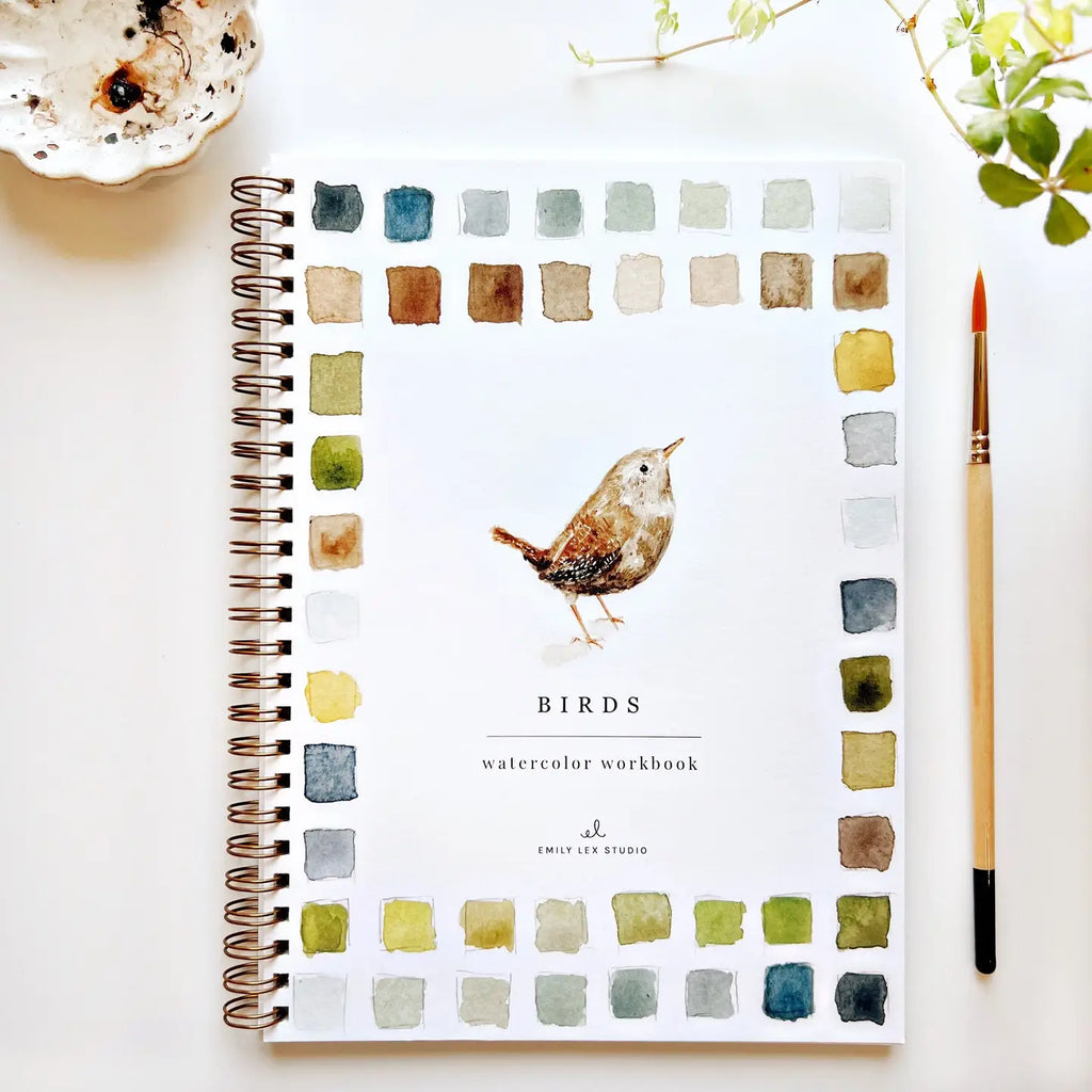 Watercolour Workbook - Birds