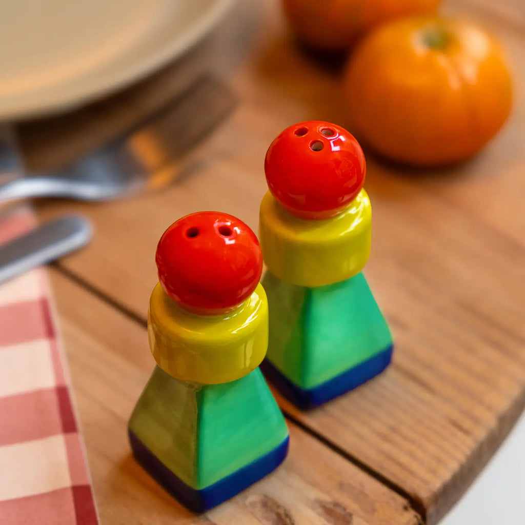 Bauhaus Salt and Pepper Shakers