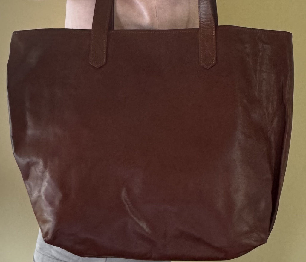 Handmade Leather Tote Bag