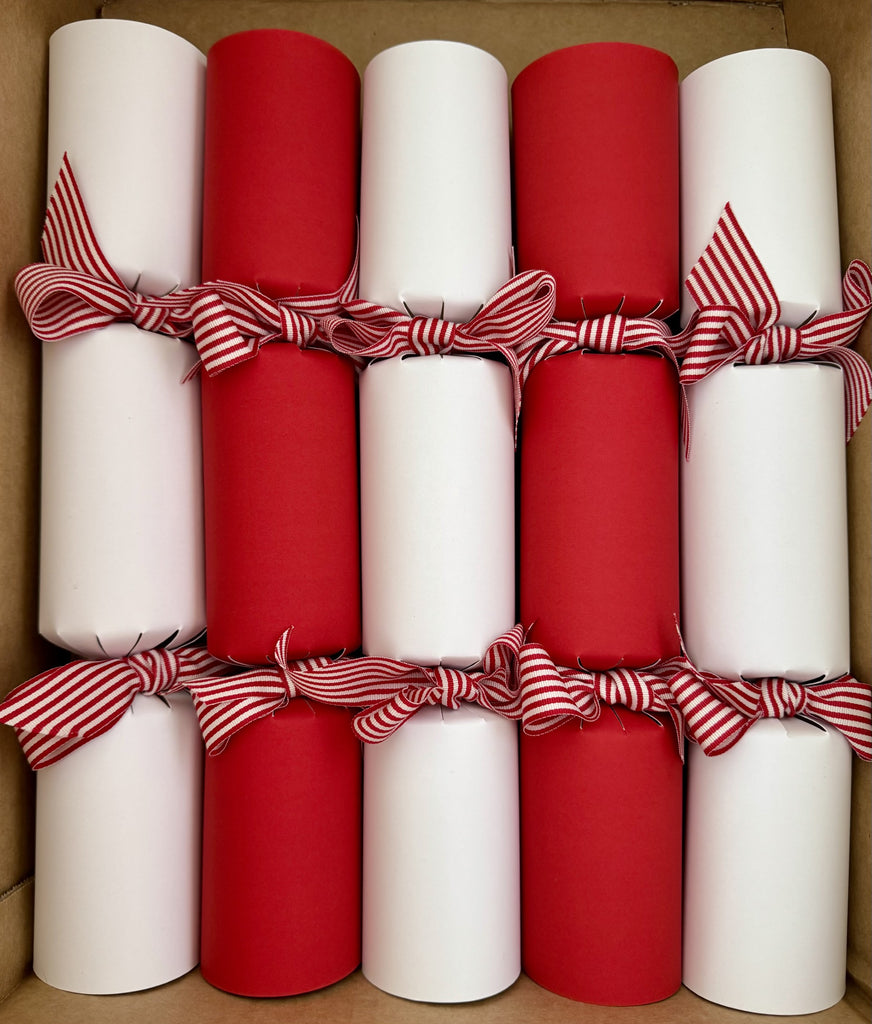 Fill-your-own Bon Bons - Classic Red & White