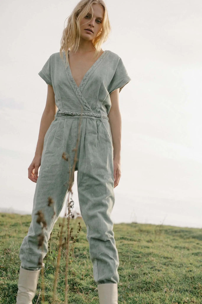 Jane Says Stone-washed Jumpsuit