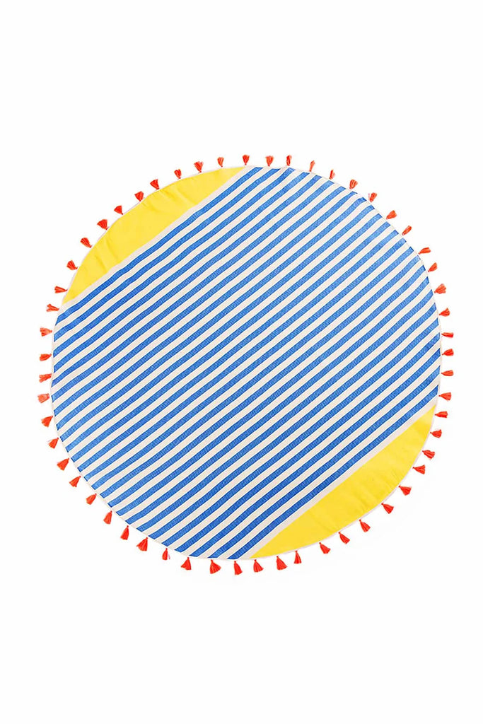 Bora Bora Picnic Mat - Yellow and Blue