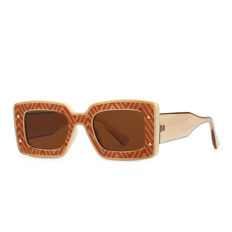 Yasmin Sunglasses - Burnt Sienna/Bone
