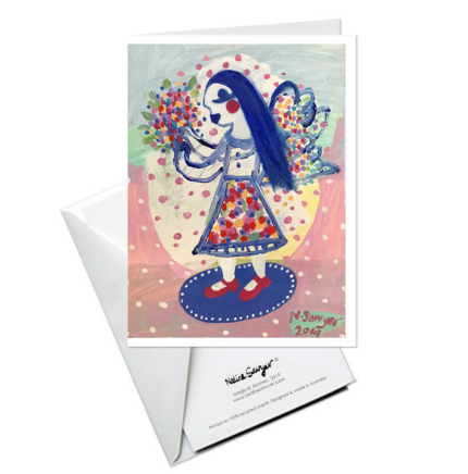 Magical Journey Greeting Card by Nadine Sawyer