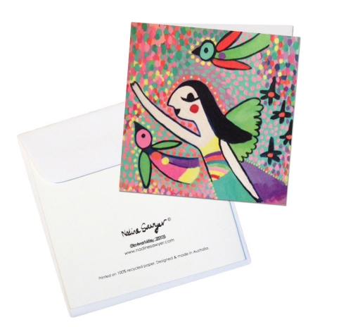 Little Island Angel Gift Card by Nadine Sawyer