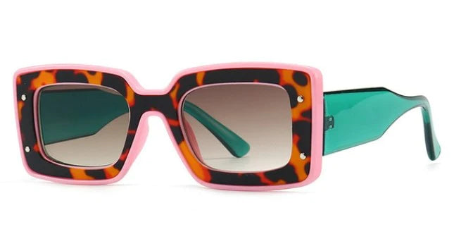 Yasmin Sunglasses - Pink/Green