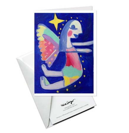 Magical Journey Greeting Card by Nadine Sawyer