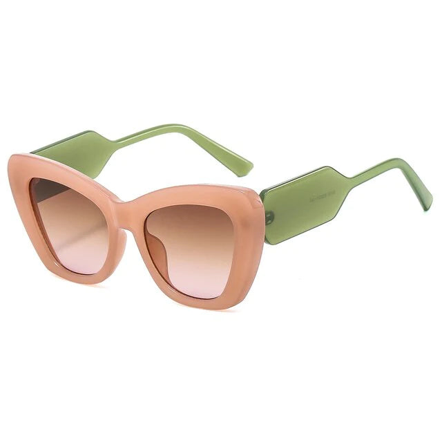 Daphne Sunglasses - Blush/Sage